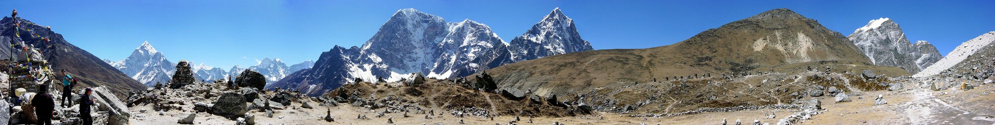 Bergsteigerfriedhof im Khumbu